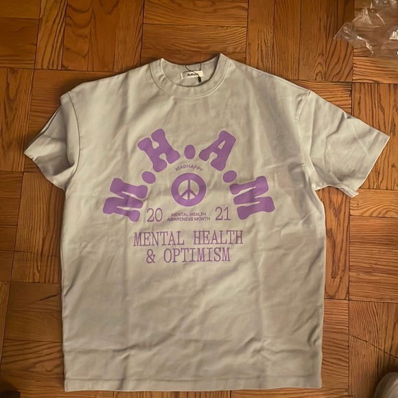 Madhappy Other - BRAND NEW MADHAPPY HIGH QUALITY MENTAL HEALTH AWARENESS MONTH TEE